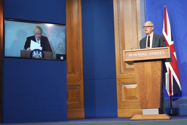 Boris Johnson on self-isolation video-link press briefing 19-7-2021